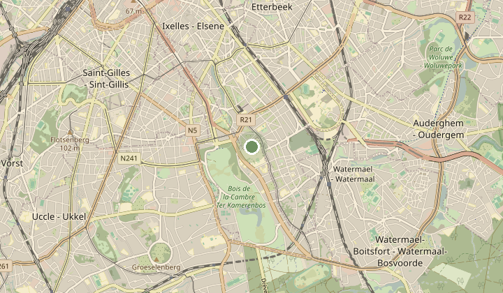 Carte du point de collecte Ixelles, Université Libre de Bruxelles, Campus du Solbosch, Avenue Antoine Depage 1000 Bruxelles
